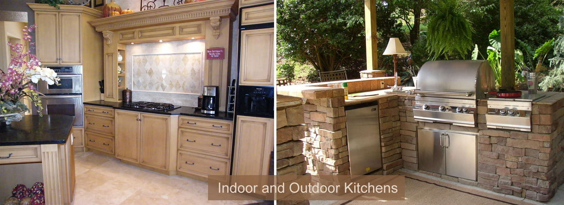 Indoor and Outdoor Kitchen Remodels